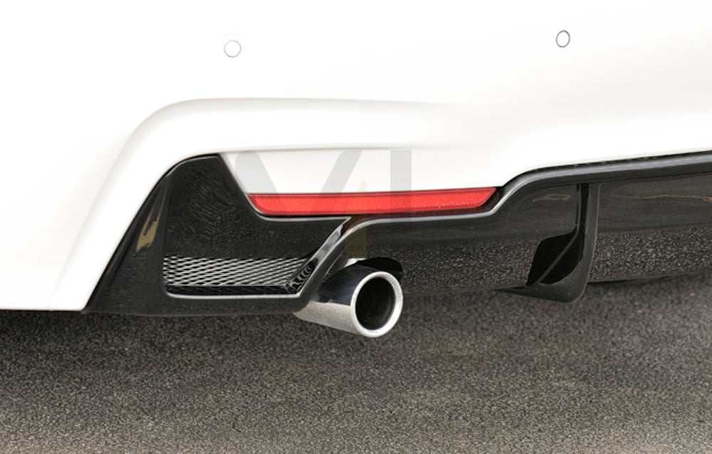 Rieger 00088070 BMW 4 Series F32 F33 F36 Rear Diffuser 3 | ML Performance EU Car Parts