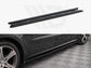 Maxton Design PE-508-1F-GT-SD1T Side Skirts Diffusers Peugeot 508 Gt MK1 Facelift (2014-2018) | ML Performance UK Car Parts