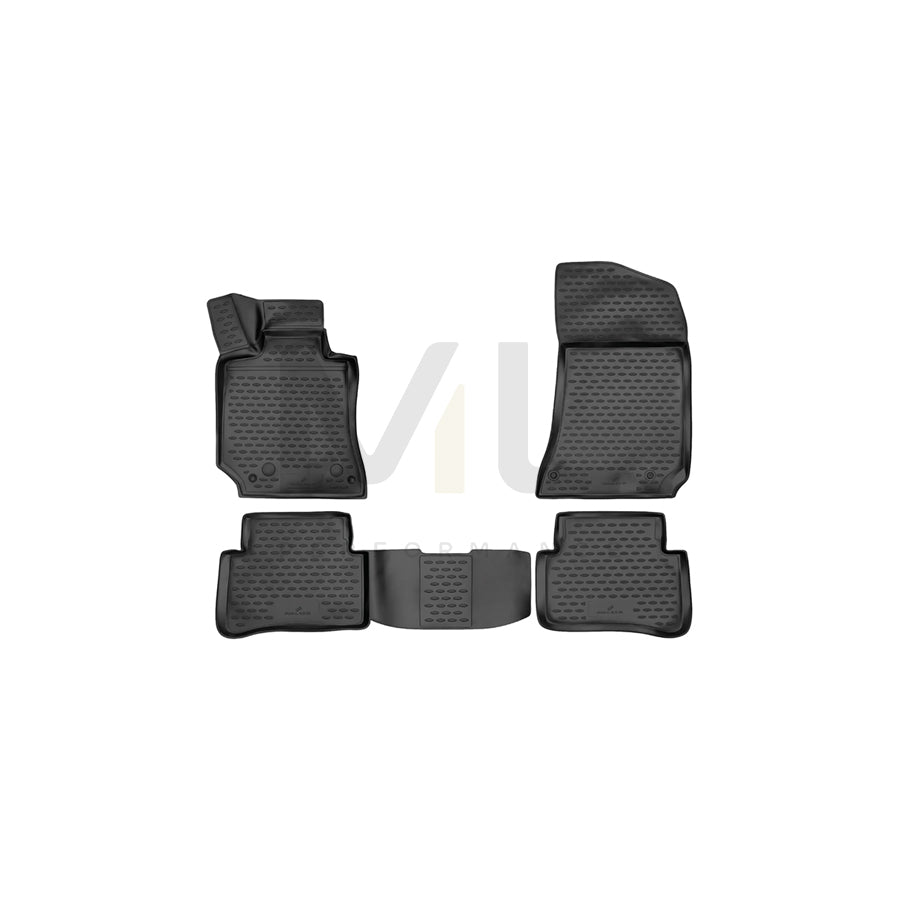 WALSER XTR 75034 Floor mat set Front and Rear | ML Performance Car Parts