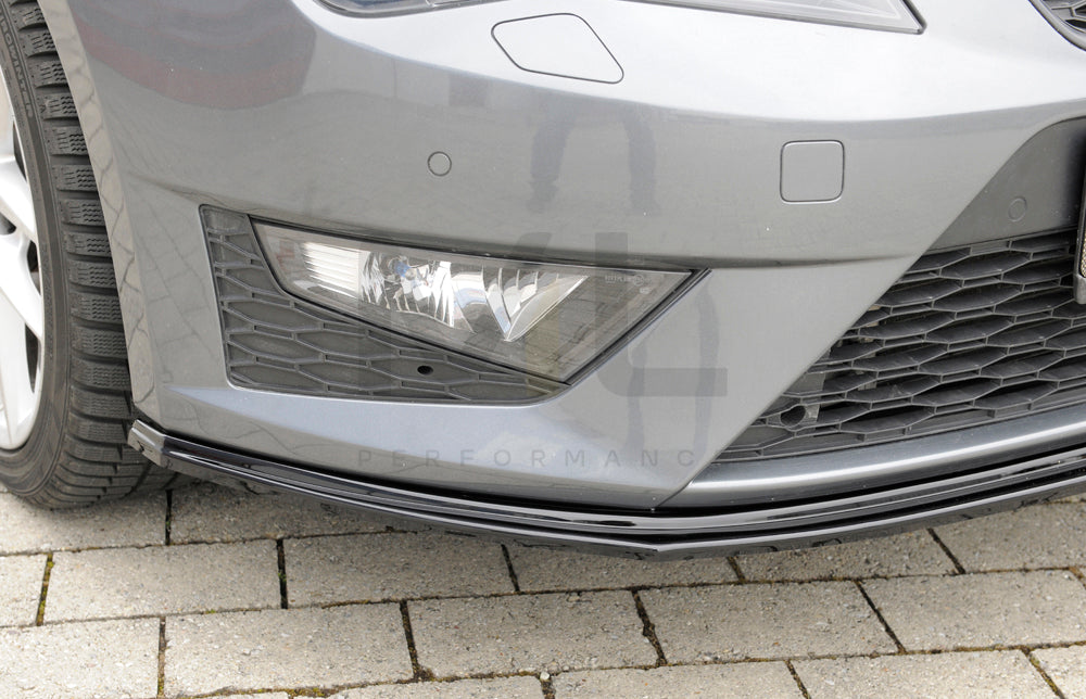 Rieger 00088105 SEAT 5F Front Splitter (Leon FR & Leon Cupra) 7 | ML Performance EU Car Parts