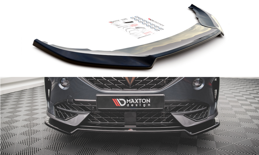 Maxton Design CU-FO-1-FD3T Front Splitter V.3 Cupra Formentor MK1 | ML Performance UK Car Parts