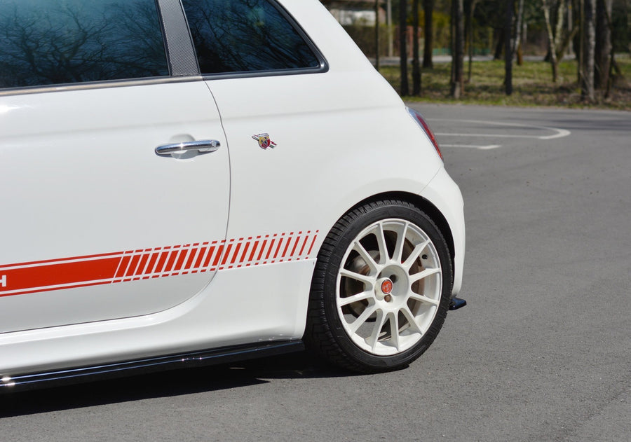 Maxton Design Fiat 500 Abarth MK1 Rear Side Splitters