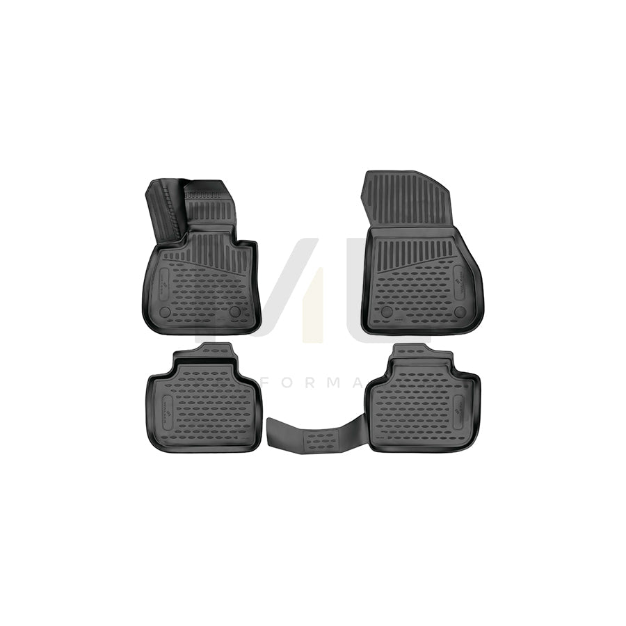 WALSER XTR 75010 Floor mat set Front and Rear | ML Performance Car Parts