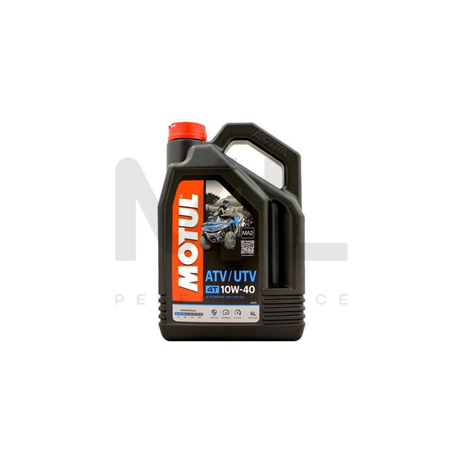 Motul ATV UTV 4T 10w-40 Mineral Quad Engine Oil 4l | Engine Oil | ML Car Parts UK | ML Performance