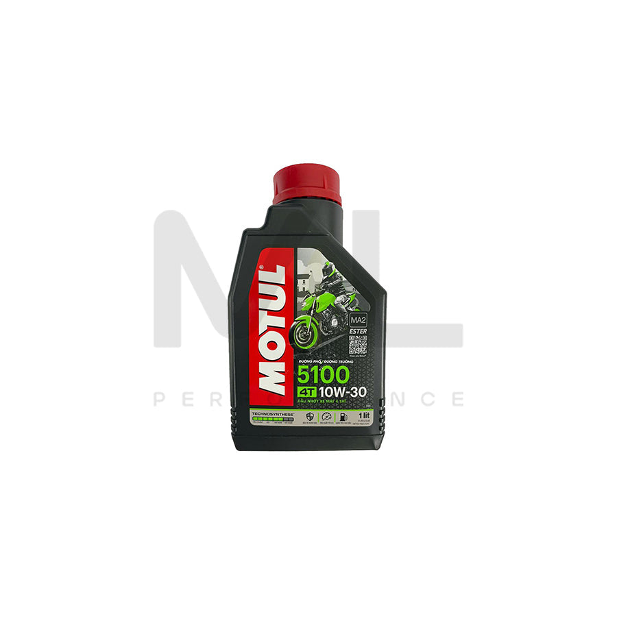 Motul 5100 4T 10w-30 Ester Synthetic 4 Stroke Motorcycle Engine Oil 1l | Engine Oil | ML Car Parts UK | ML Performance