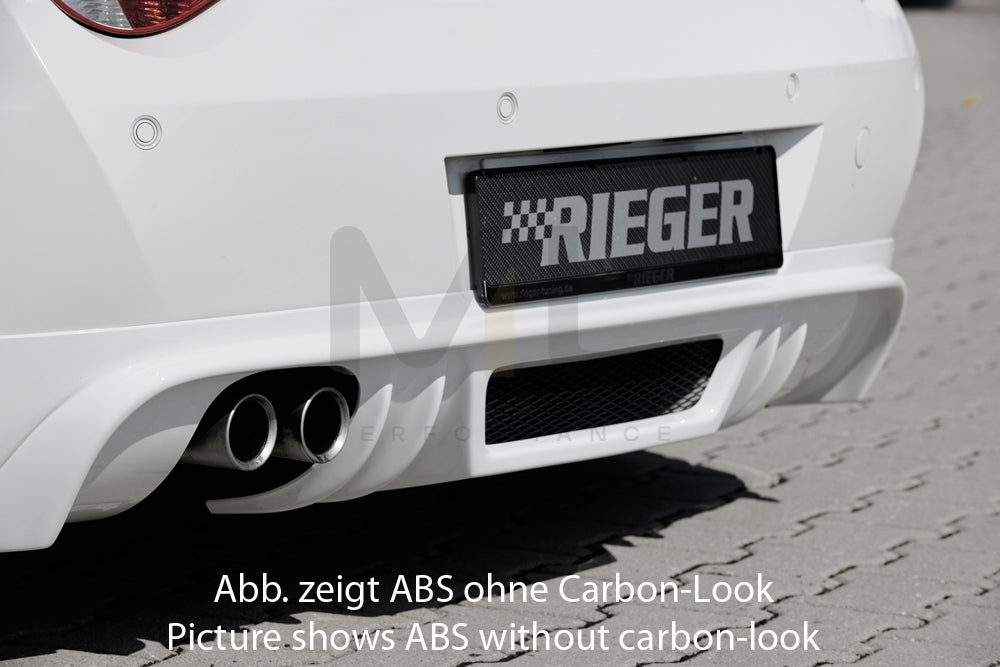 Rieger 00099856 BMW Z4 E85 Rear Diffuser 6 | ML Performance EU Car Parts