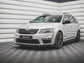 Maxton Design Skoda Octavia Rs MK3 (2013-2016) Front Splitter V.4