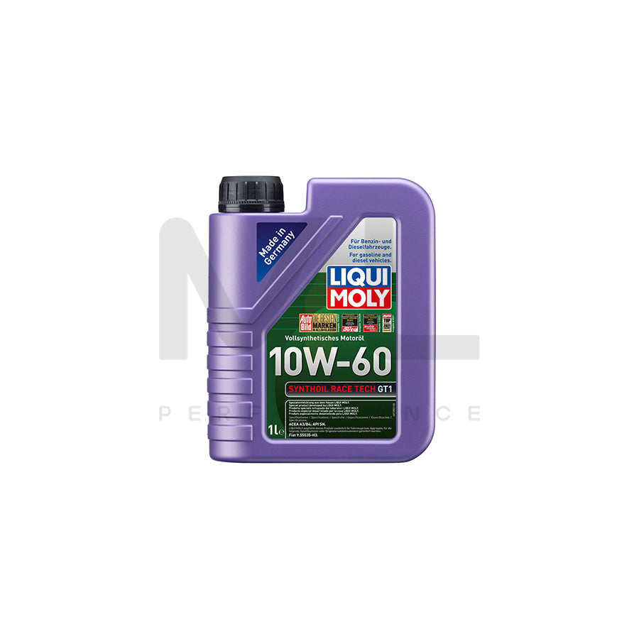 Liqui Moly Synthoil Race Tech GT1 10W 60 1l - ML Performance UK