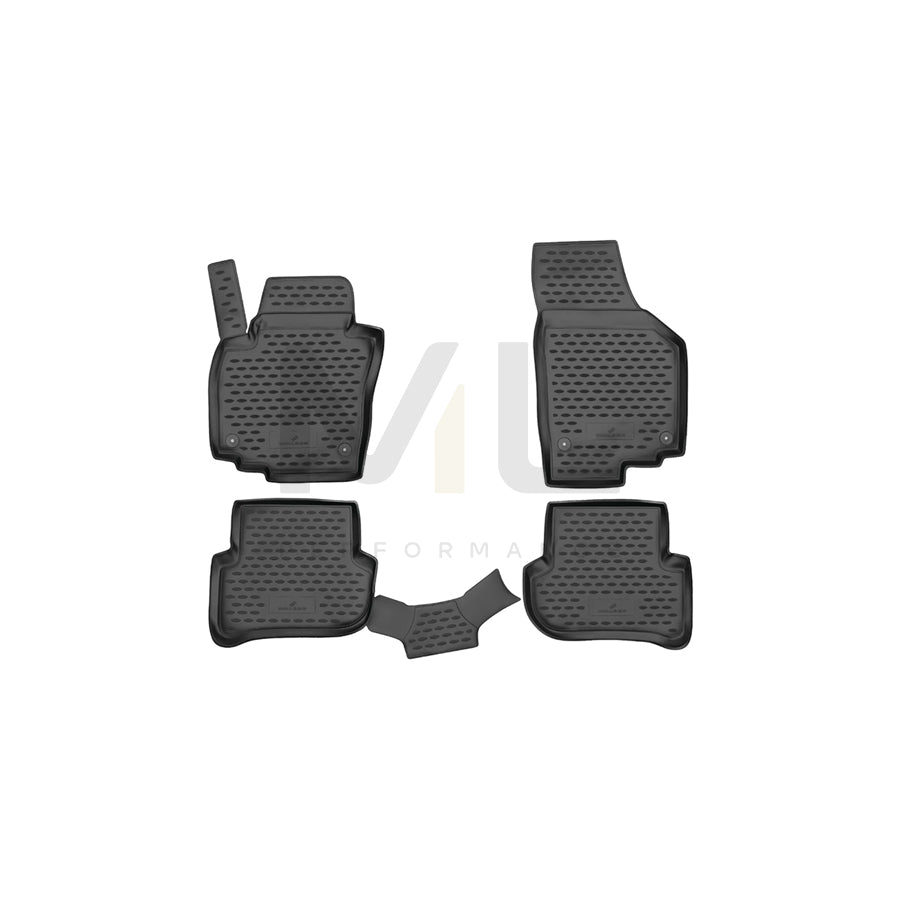 WALSER XTR 75053 Floor mat set Front and Rear | ML Performance Car Parts