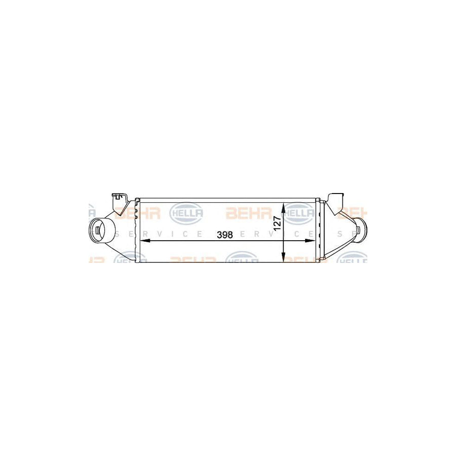 Hella 8ML 376 765-011 Intercooler