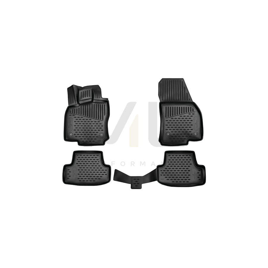 WALSER XTR 75059 Floor mat set Front and Rear | ML Performance Car Parts