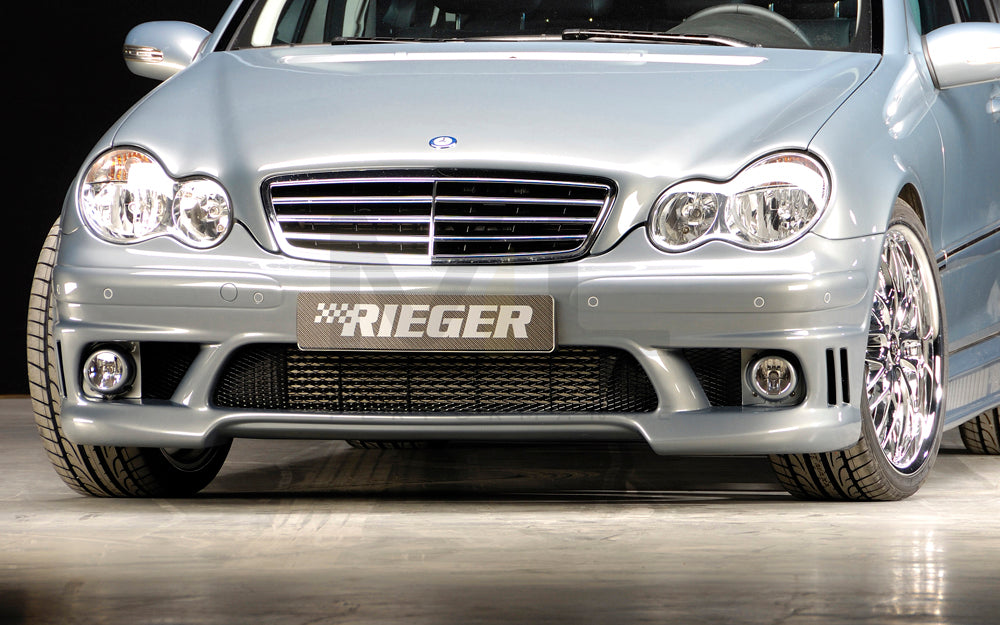 Rieger 00025202 Mercedes-Benz W203 C-Class Front Bumper 4 | ML Performance EU Car Parts