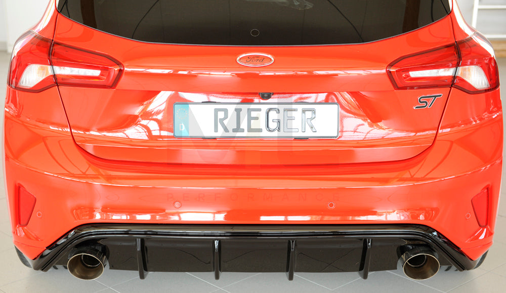 Rieger 00088216 Ford DEH Focus 4 Rear Diffuser (Inc. Focus 4 ST) 8 | ML Performance EU Car Parts