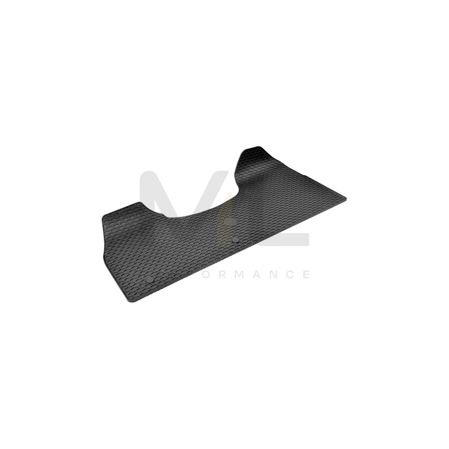 WALSER RubberLine 50838 Floor mat set Elastomer, Front, Black | ML Performance Car Parts