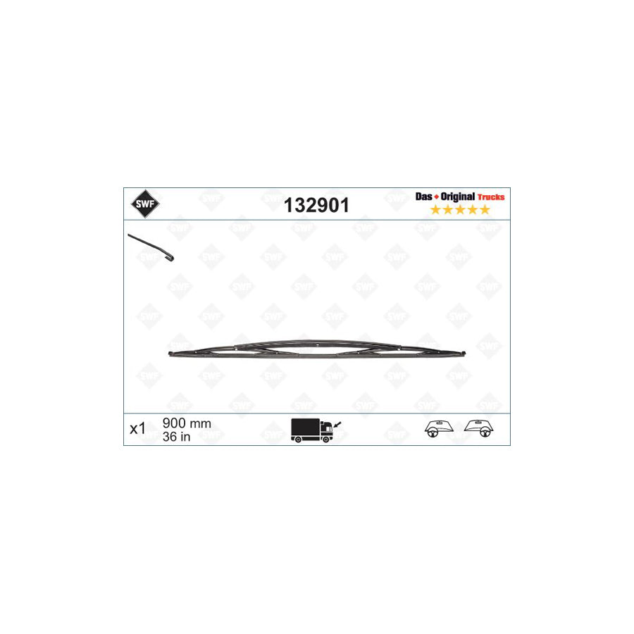 Swf 132901 Original Wiper Blade | ML Performance EU Car Parts