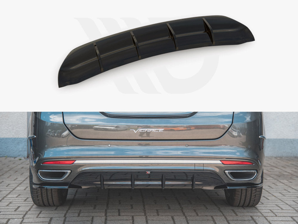 Maxton Design FO-MO-5F-VG-RS1T Rear Valance Ford Mondeo Vignale MK5 Facelift (2019-) | ML Performance EU Car Parts