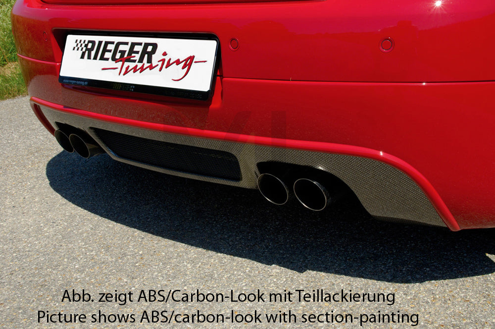 Rieger 00059408 VW Mk5 Golf Rear Diffuser 3 | ML Performance EU Car Parts