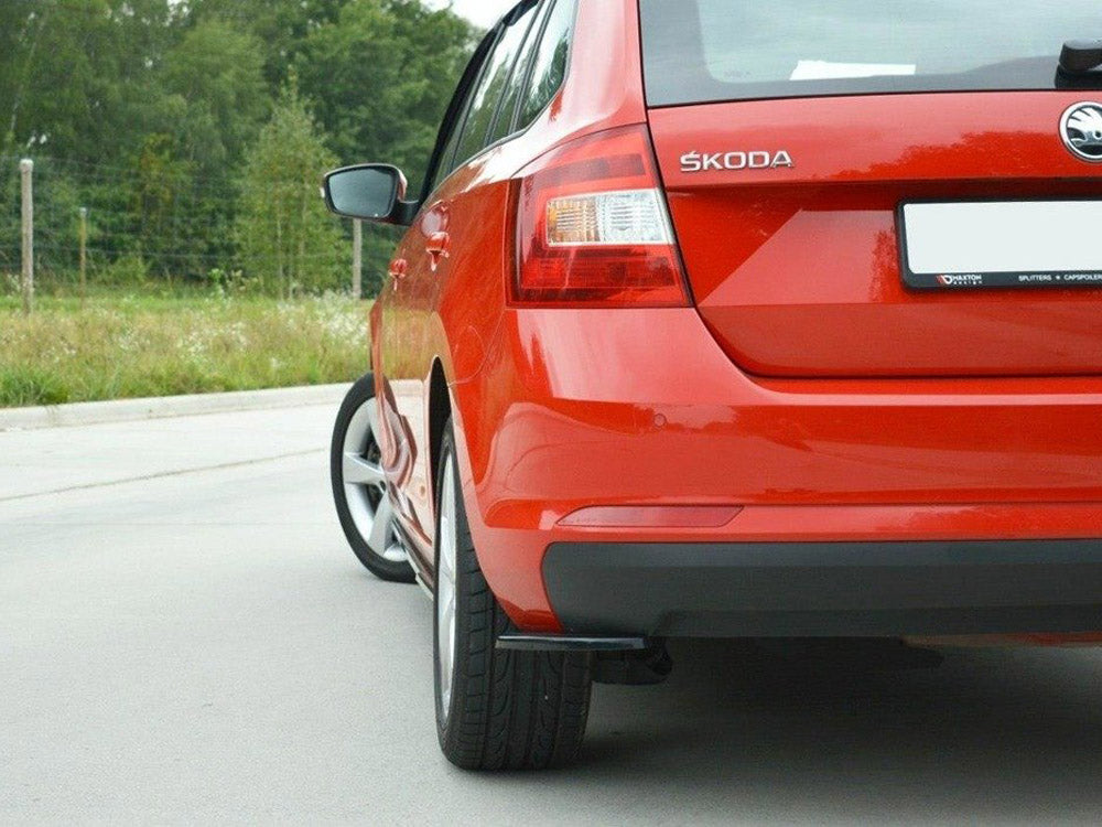 Maxton Design Skoda Rapid Spaceback Rear Side Diffusers