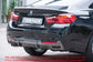 Rieger 00088054 BMW 4 Series F32 F33 F36 Rear Diffuser 7 | ML Performance EU Car Parts