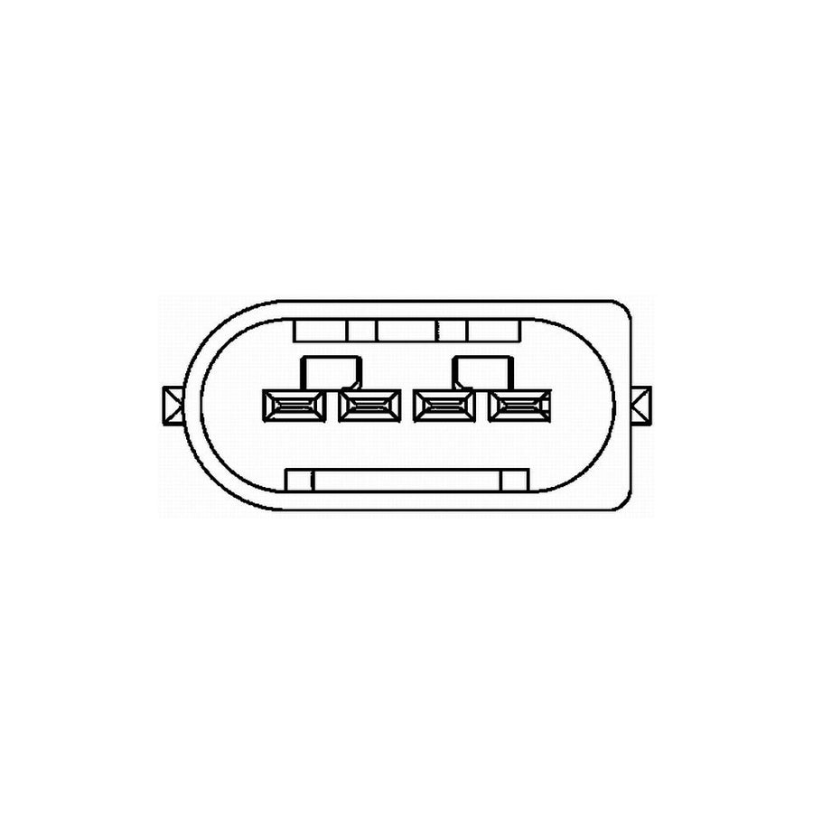 Hella 8ET 009 149-341 Mass Air Flow Sensor