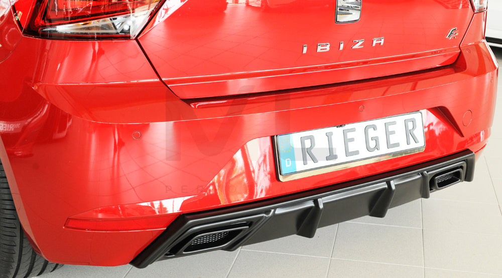 Rieger 00027101 SEAT KJ Rear Diffuser (Ibiza FR & Ibiza) 8 | ML Performance EU Car Parts