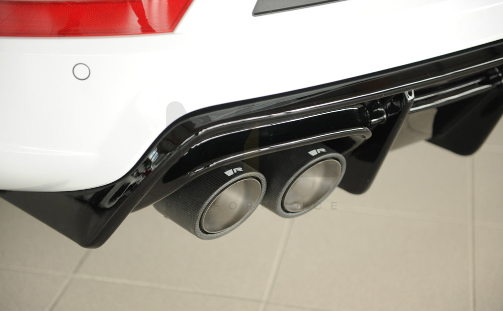 Rieger 00088228 SEAT 5FP Ateca Cupra Rear Diffuser 5 | ML Performance EU Car Parts