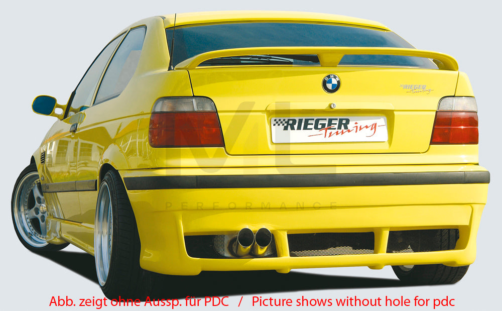 Rieger 00049067 BMW 3 Series E36 Rear Bumper 2 | ML Performance EU Car Parts