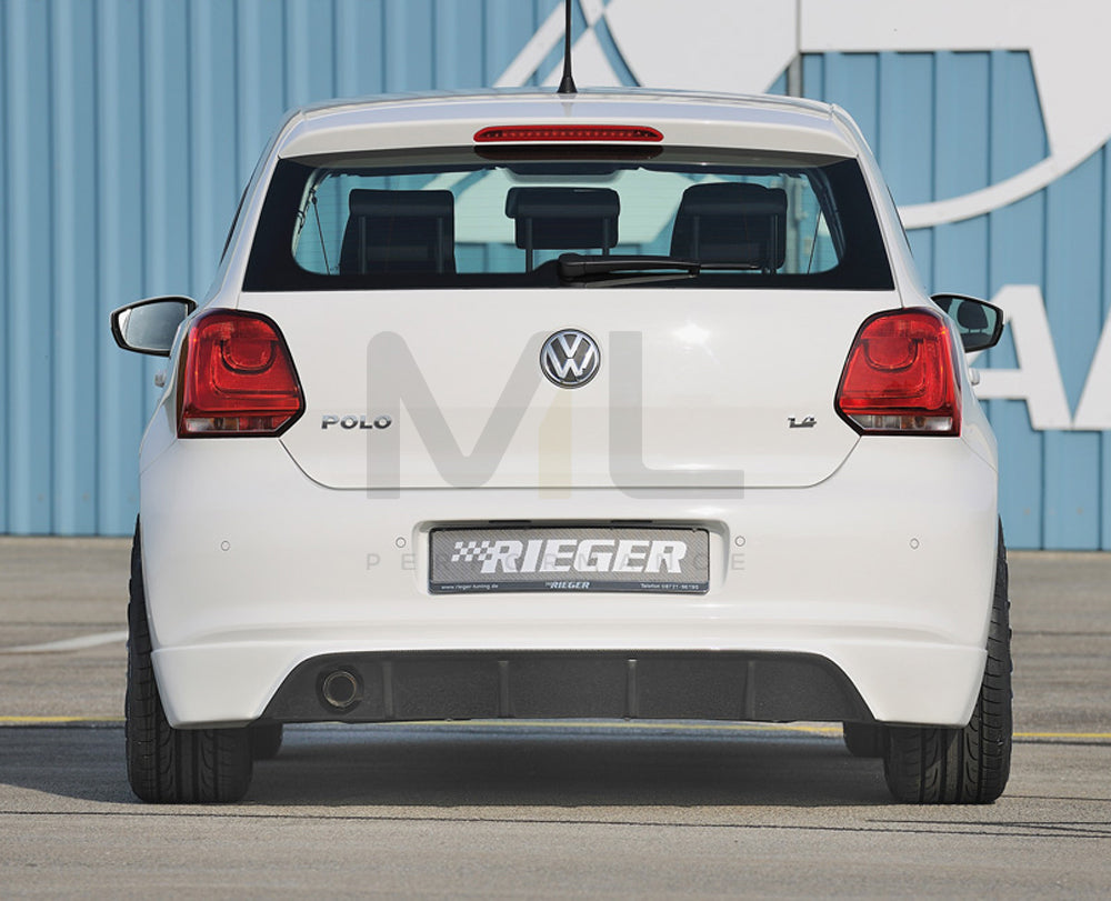 Rieger 00099795 VW 6R Polo Mk6 Rear Diffuser 3 | ML Performance EU Car Parts