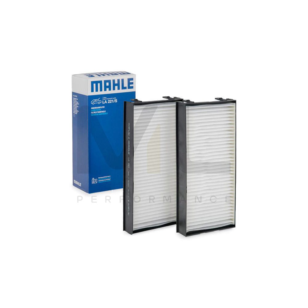 MAHLE ORIGINAL LA 221/S Pollen filter Particulate Filter | ML Performance Car Parts