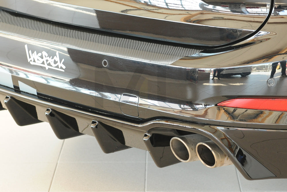 Rieger 00088236 Ford DEH Focus 4 Rear Diffuser (Inc. Focus 4 ST) 4 | ML Performance EU Car Parts