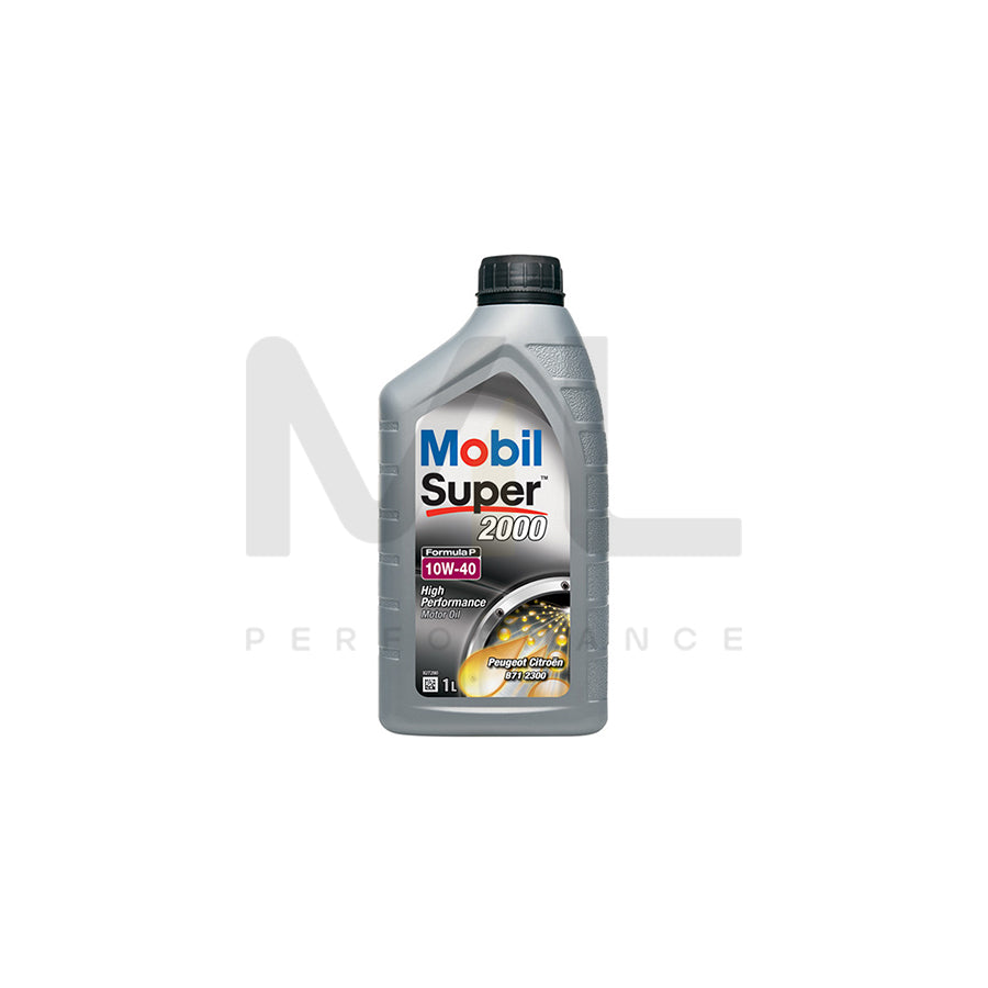 Mobil Super 2000 Formula P Engine Oil - 10W-40 - 1Ltr Engine Oil ML Performance UK ML Car Parts