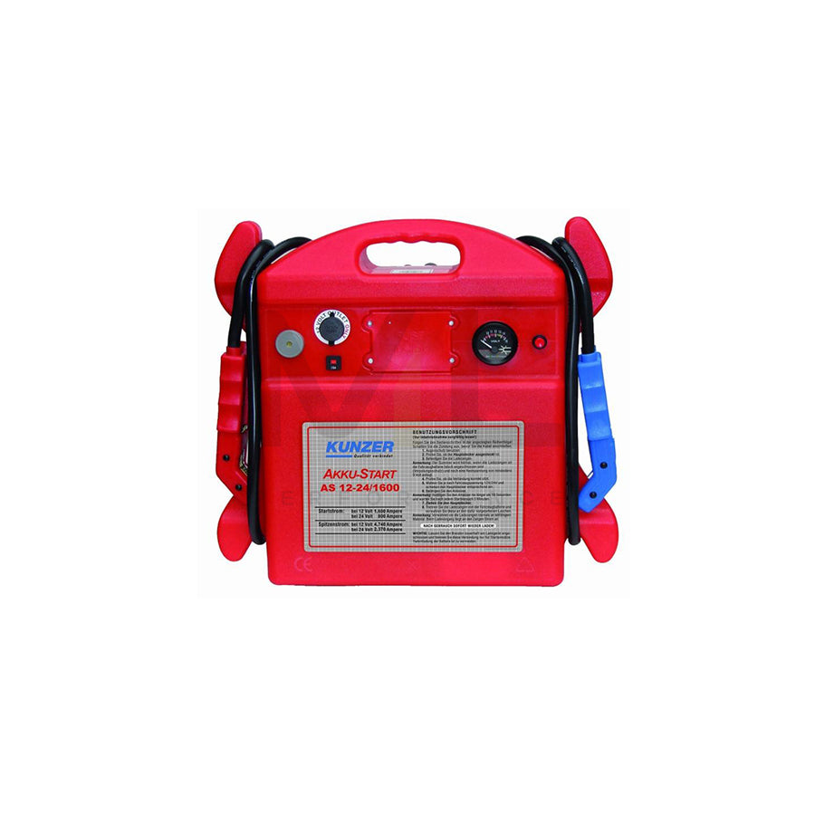 KUNZER AS 6-12/1700 Car jump starter Battery Capacity: 20Ah | ML Performance Car Parts