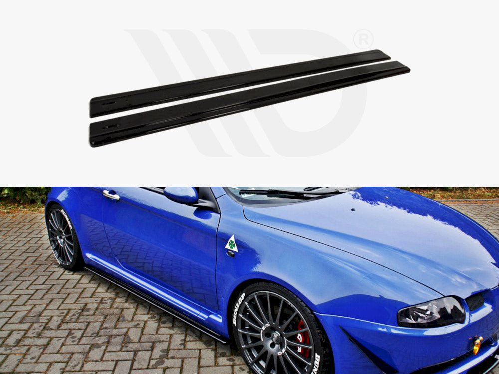 Maxton Design AL-147-1-GTA-SD1T Side Skirts Diffusers Alfa Romeo 147 Gta | ML Performance UK Car Parts