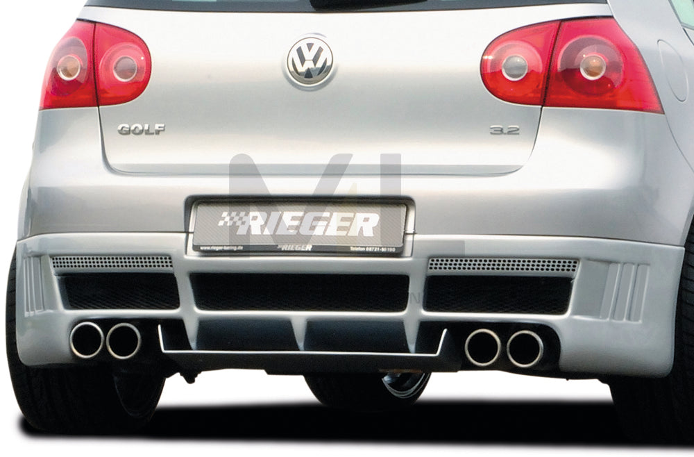 Rieger 00059328 VW Mk5 Golf Rear Diffuser 2 | ML Performance EU Car Parts