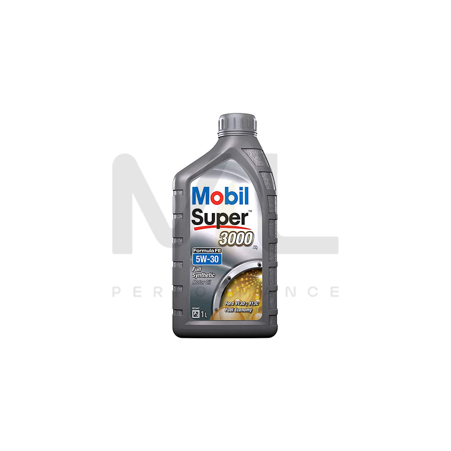 Mobil Super 3000 X1 FE Engine Oil - 5W-30 - 1ltr Engine Oil ML Performance UK ML Car Parts