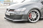 Rieger 00059560 VW Mk7 Golf Front Splitter (GTI & GTD) 1 | ML Performance EU Car Parts