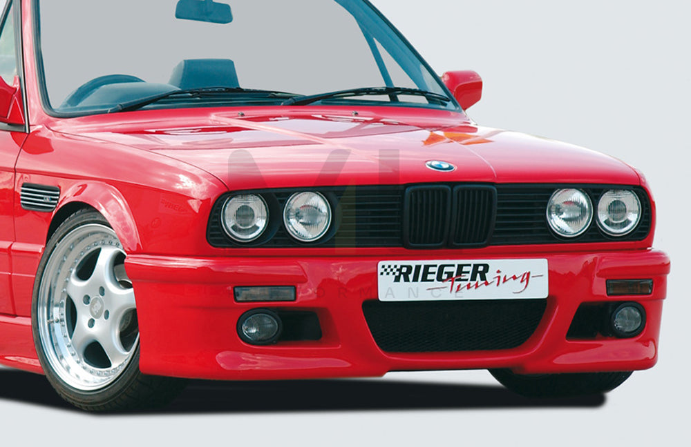 Rieger 00038013 BMW 3 Series E30 Front Bumper 1 | ML Performance EU Car Parts