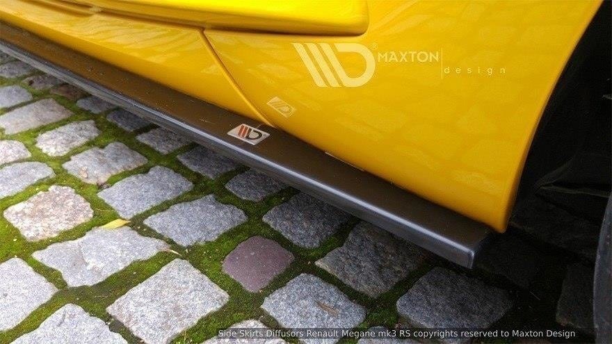 Maxton Design Renault Megane RS MK3 Side Skirts Diffusers