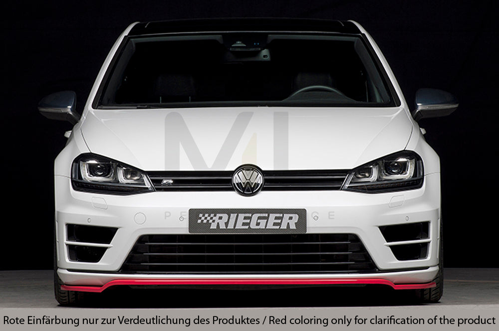 Rieger 00059566 VW Mk7 Mk7-Line Golf R Front Splitter 5 | ML Performance EU Car Parts