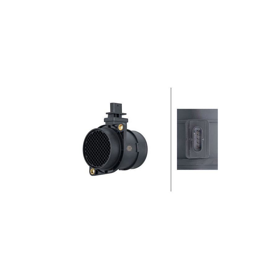 Hella 8ET 358 166-651 Mass Air Flow Sensor