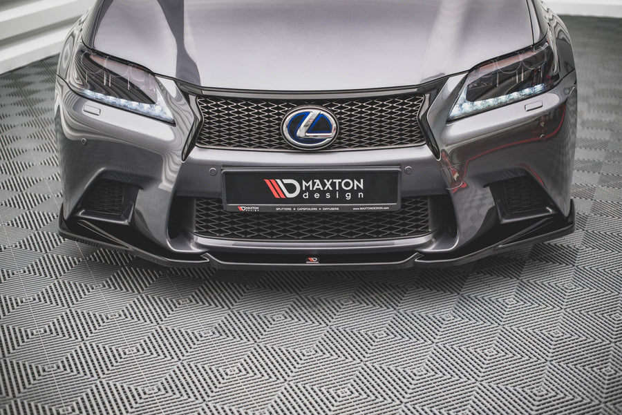 Maxton Design Lexus GS F Sport MK4 (L10) Front Splitter V.2