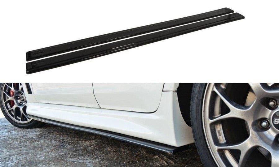 Maxton Design MI-LA-10-EVO-SD1T Side Skirts Diffusers Mitsubishi Lancer EVO X | ML Performance UK Car Parts