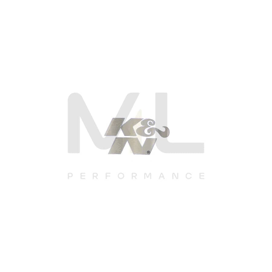 K&N 89-0003 Decal/Sticker Die Cut Chrome | ML Car Parts UK | ML Performance