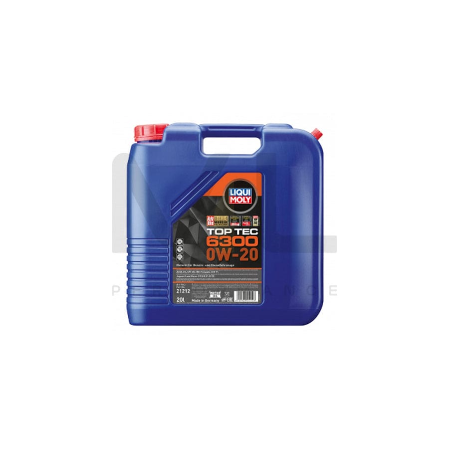 Liqui Moly Top Tec 6300 0W 20 20l