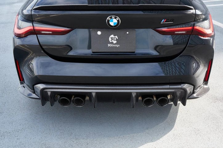 3D Design BMW G82 M4 Carbon Fibre Rear Diffuser (M4 & M4 Competition) - ML Performance UK