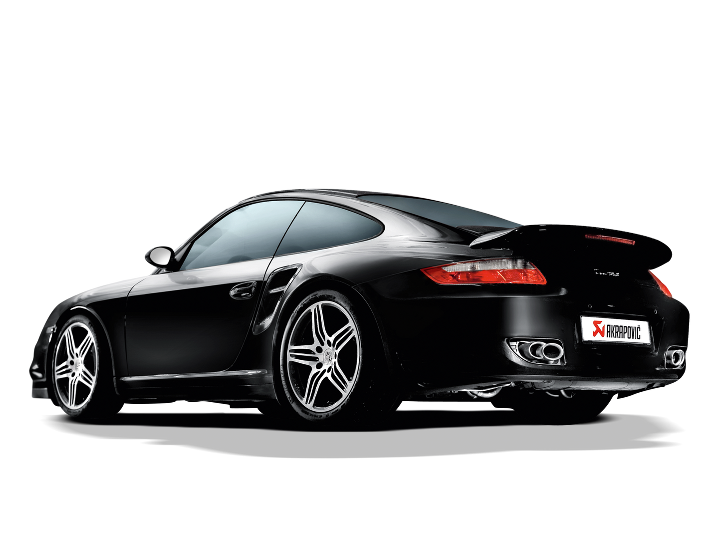 Akrapovič Slip-On Line (Titanium) for Porsche 911 Turbo (997) 2006-2009