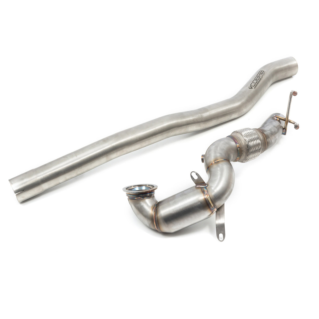 Cobra Exhaust Audi S3 (8V) 3 door (13-17) Front Downpipe Sports Cat / De-Cat Performance Exhaust | ML Performance EU Car Parts