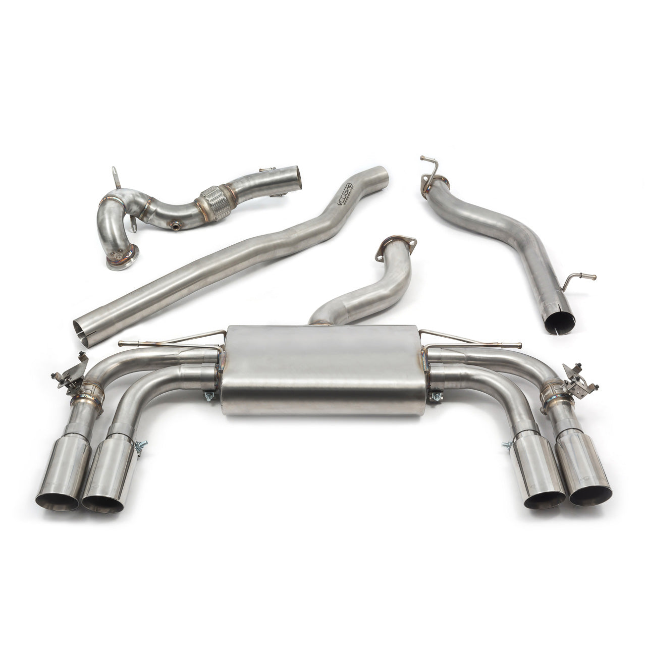 Cobra Exhaust Audi S3 (8V) Saloon (Valved) (13-18) Turbo Back Performance Exhaust