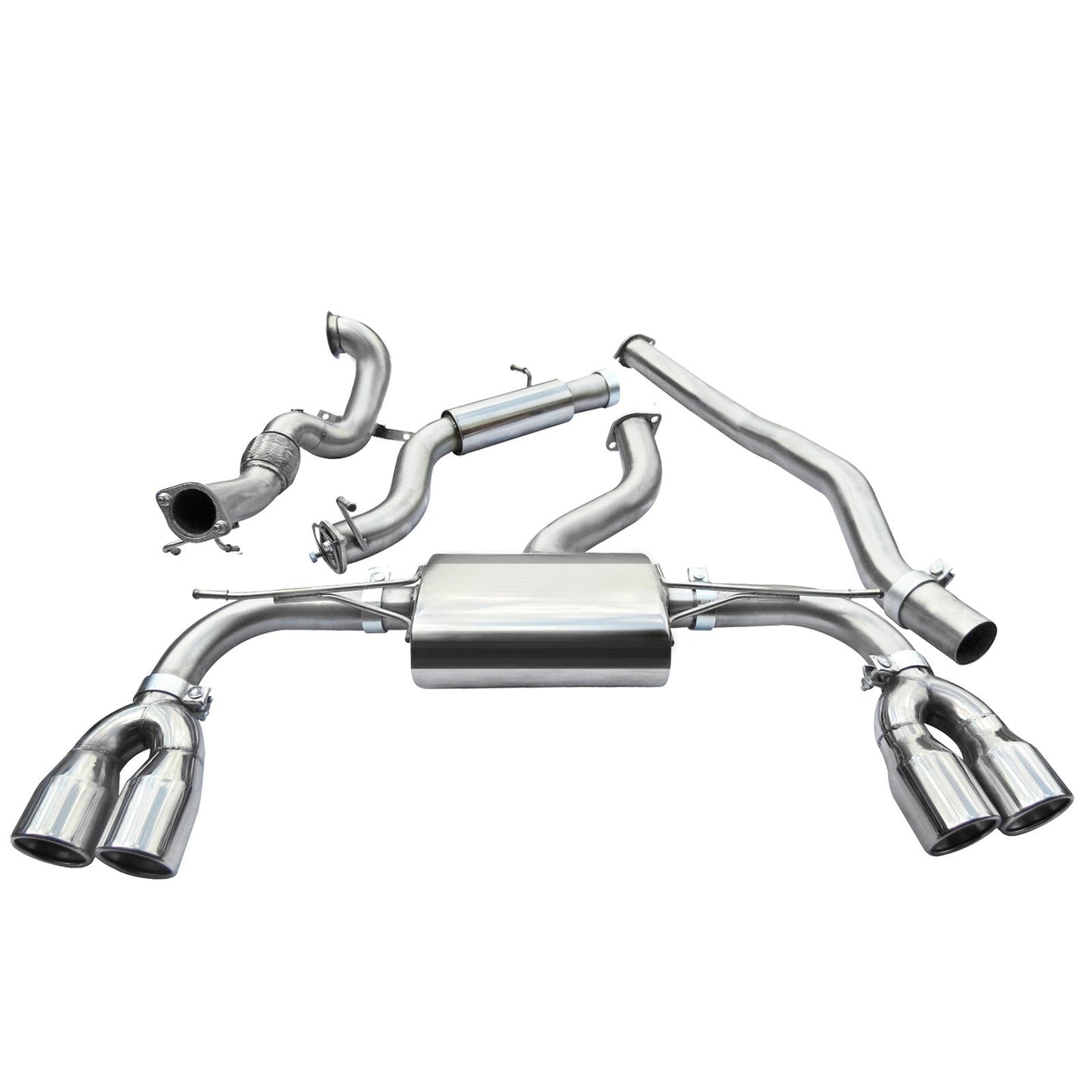 Cobra Exhaust Audi S3 (8V) Saloon (Non-Valved) (13-18) Turbo Back Performance Exhaust