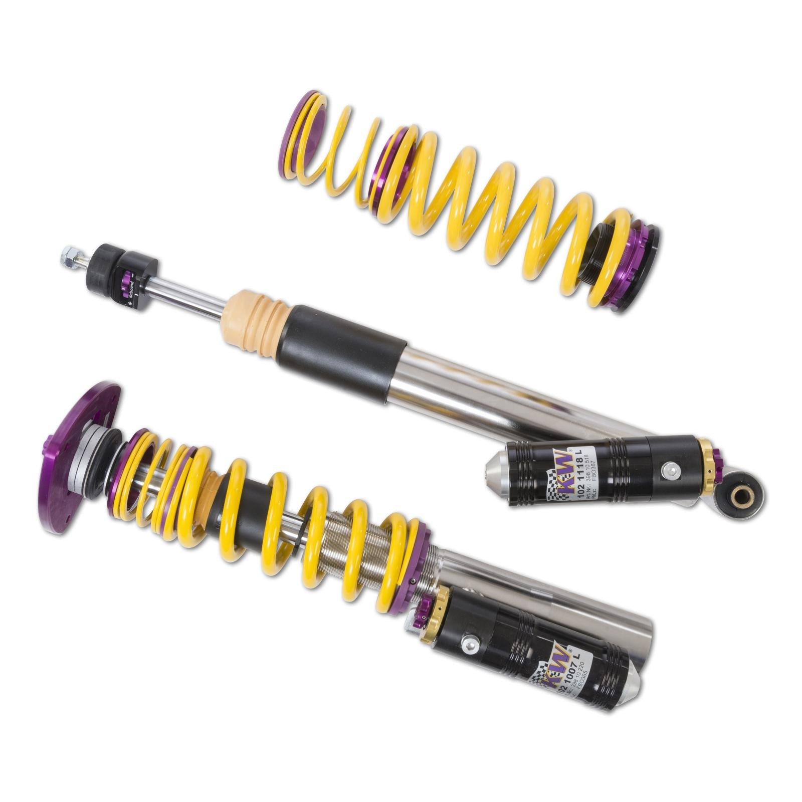 KW Audi 8V RS3 10-35mm 3-Way Clubsport Coilover Kit - ML Performance EU